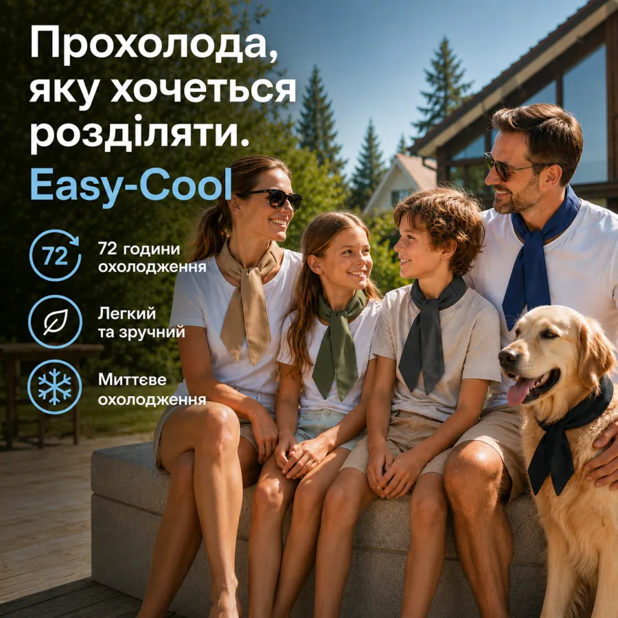 EasyCool — охолоджуючий шарф