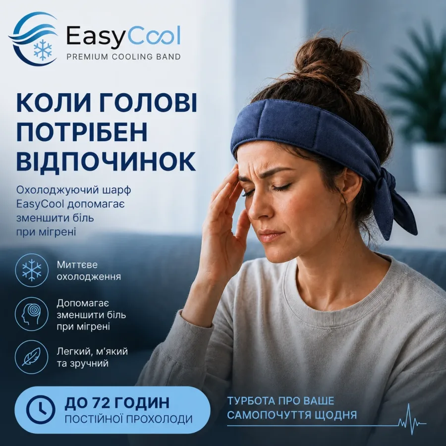 EasyCool — охолоджуючий шарф