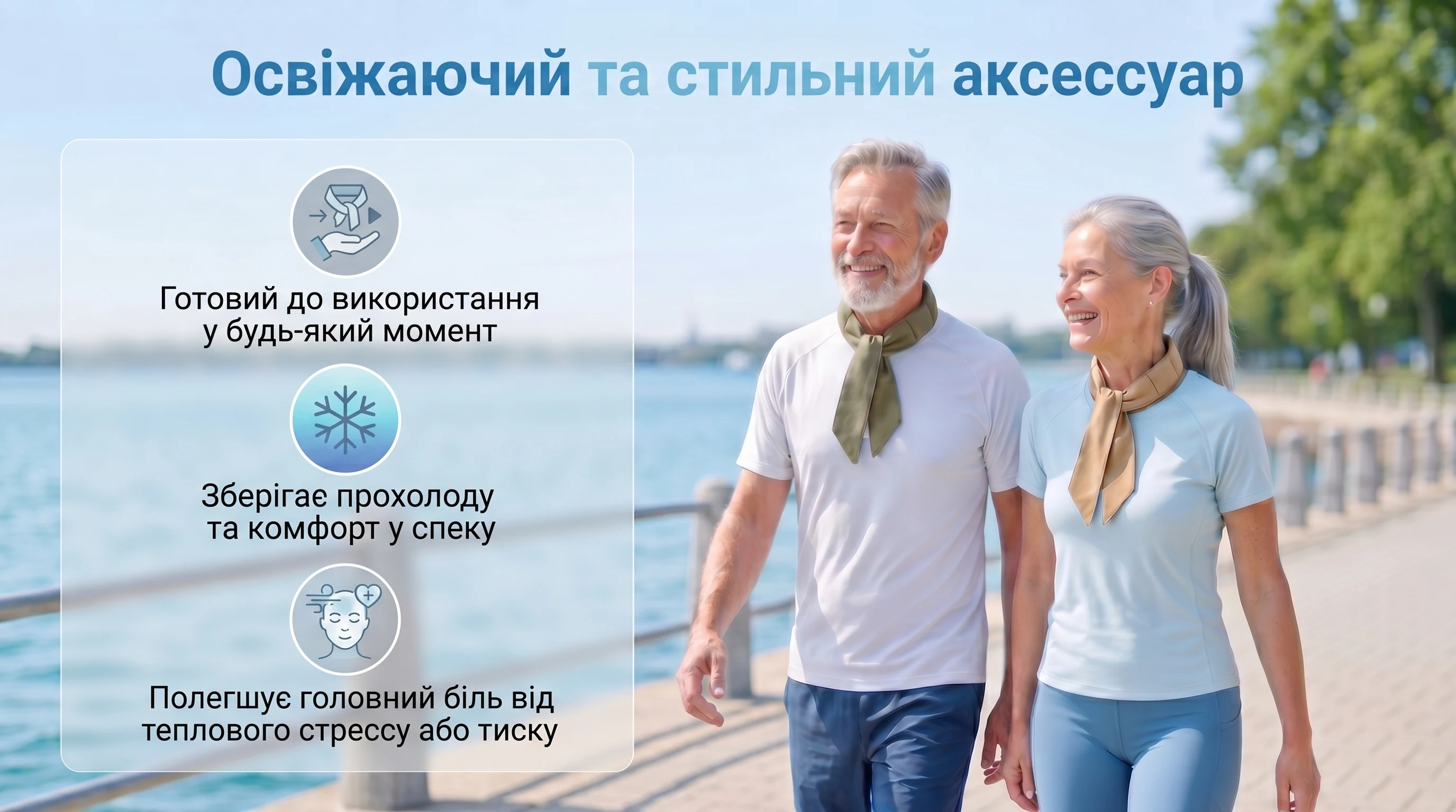 EasyCool — охолоджуючий шарф