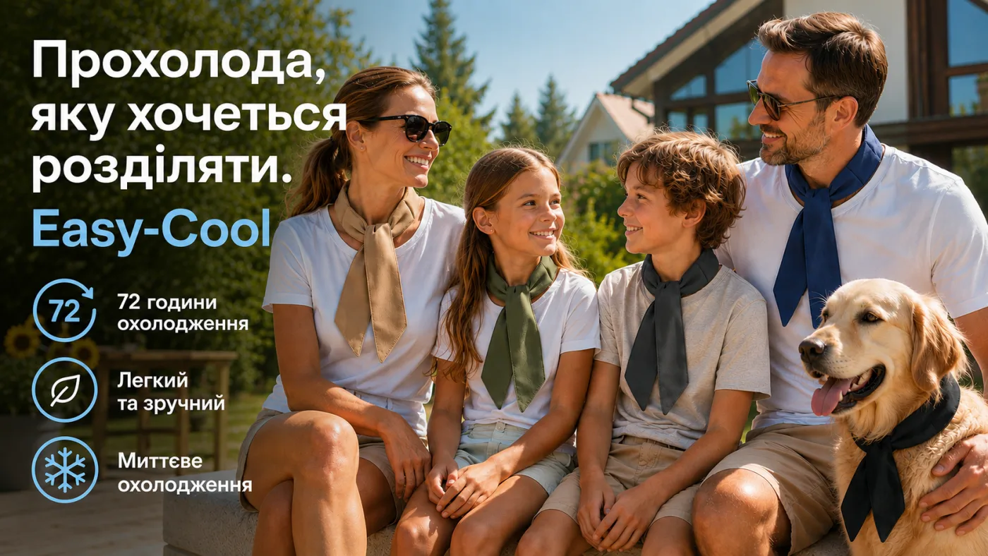EasyCool — охолоджуючий шарф