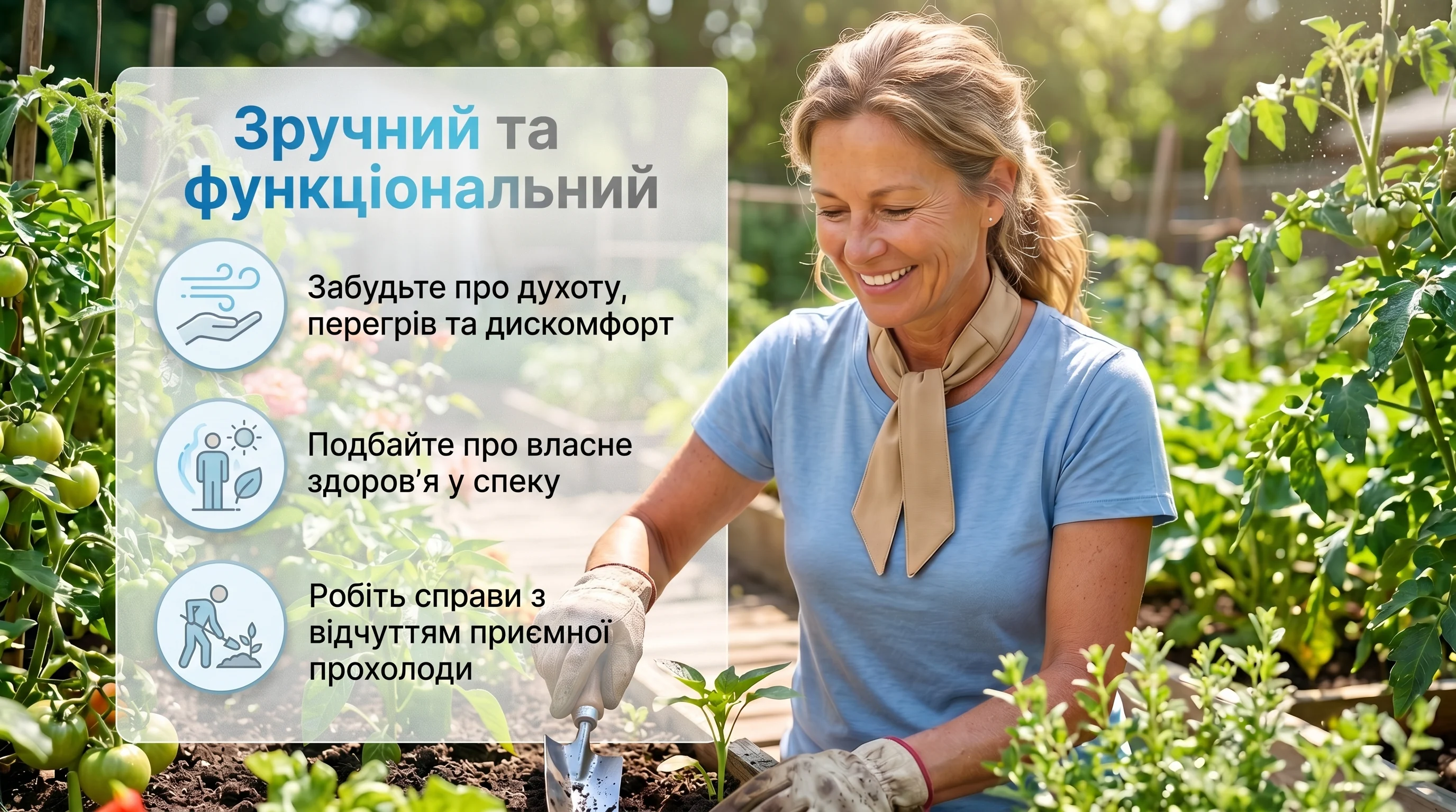 EasyCool — охолоджуючий шарф