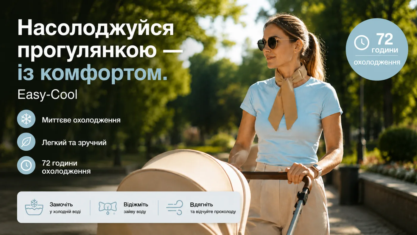 EasyCool — охолоджуючий шарф