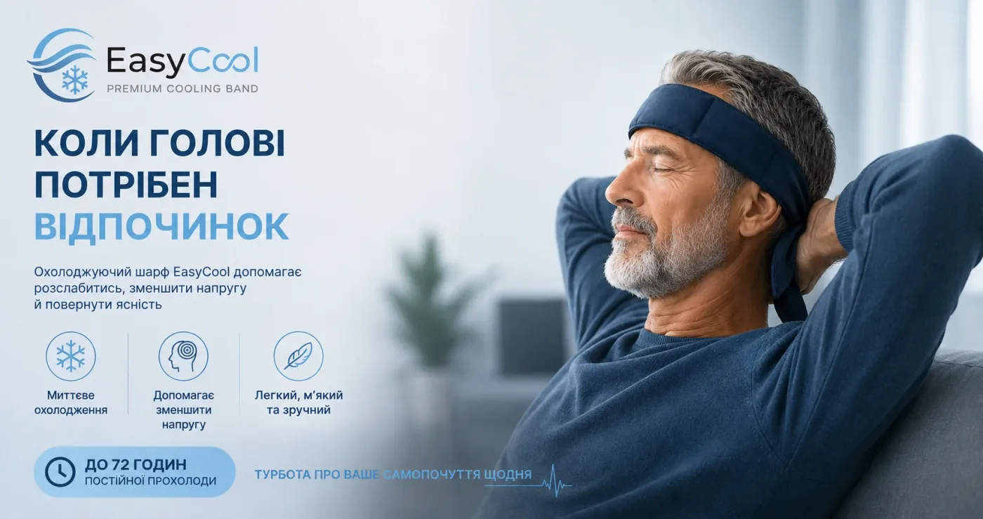 EasyCool — охолоджуючий шарф