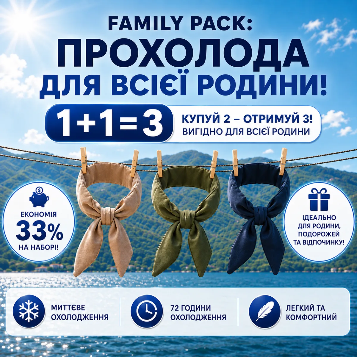 Family Pack x3