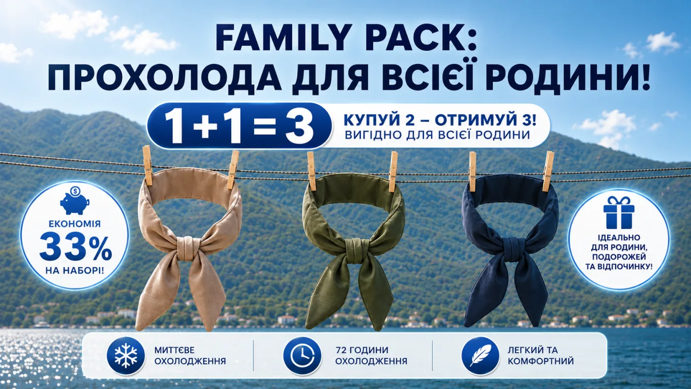 EasyCool — охолоджуючий шарф